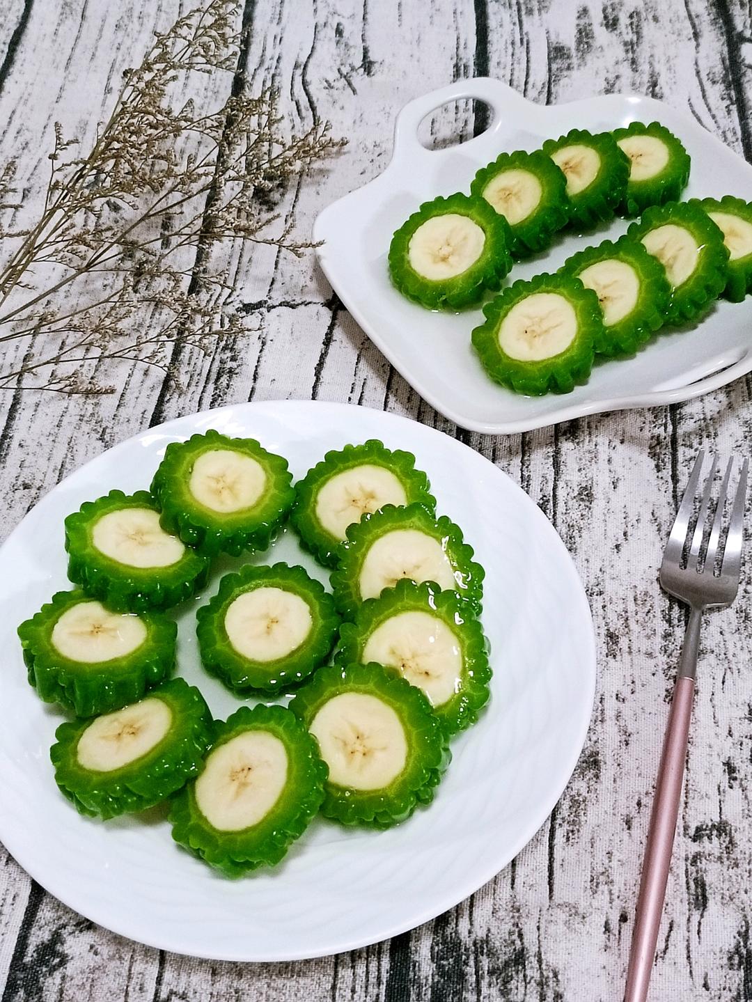 苦瓜的不一样吃法‼️苦瓜酿香蕉