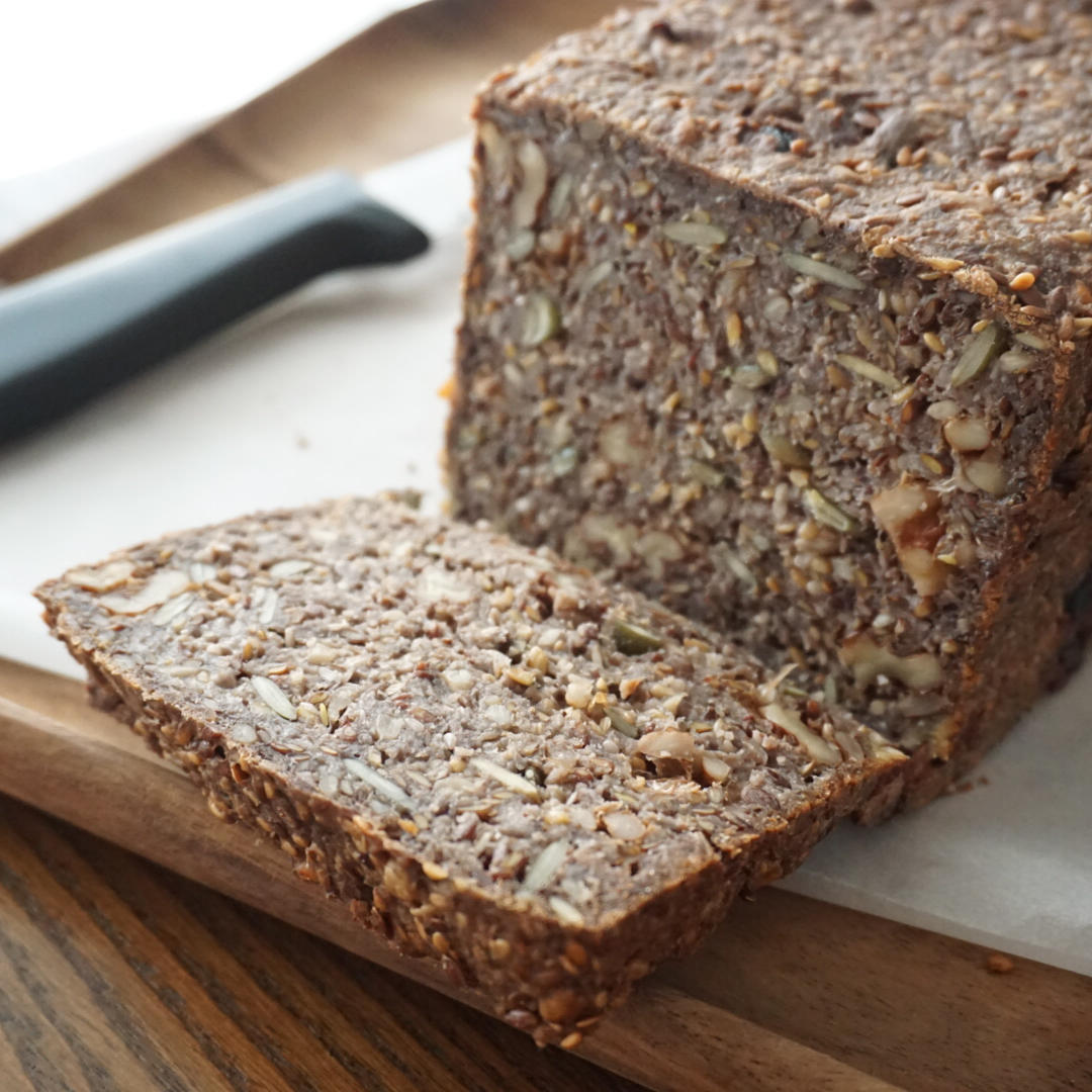 无面粉高纤能量面包丨健康·烘焙