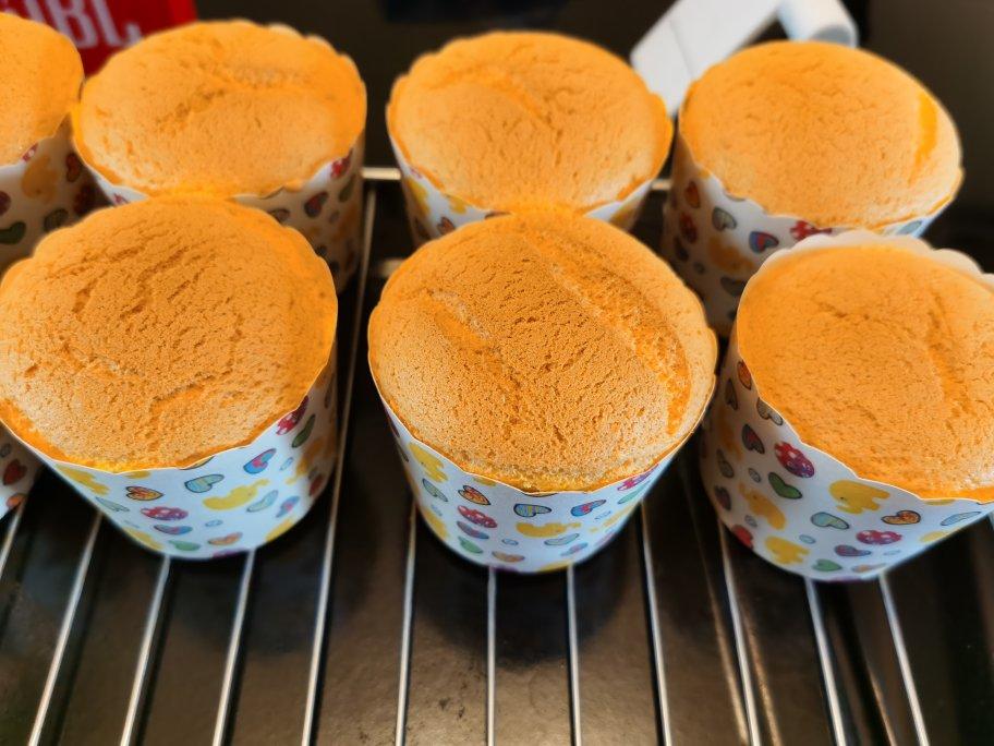 纸杯蛋糕 8寸戚风蛋糕的量