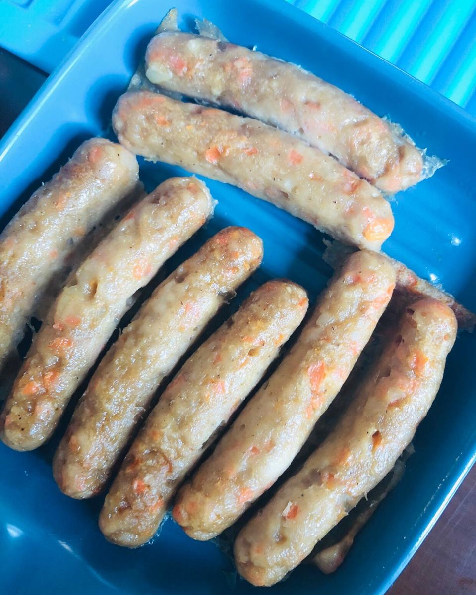 胡萝卜鸡肉肠