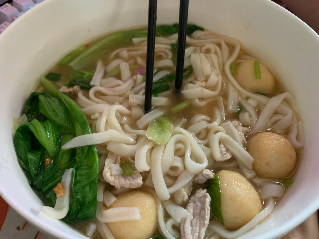 简单易做的｛原味汤粉｝
