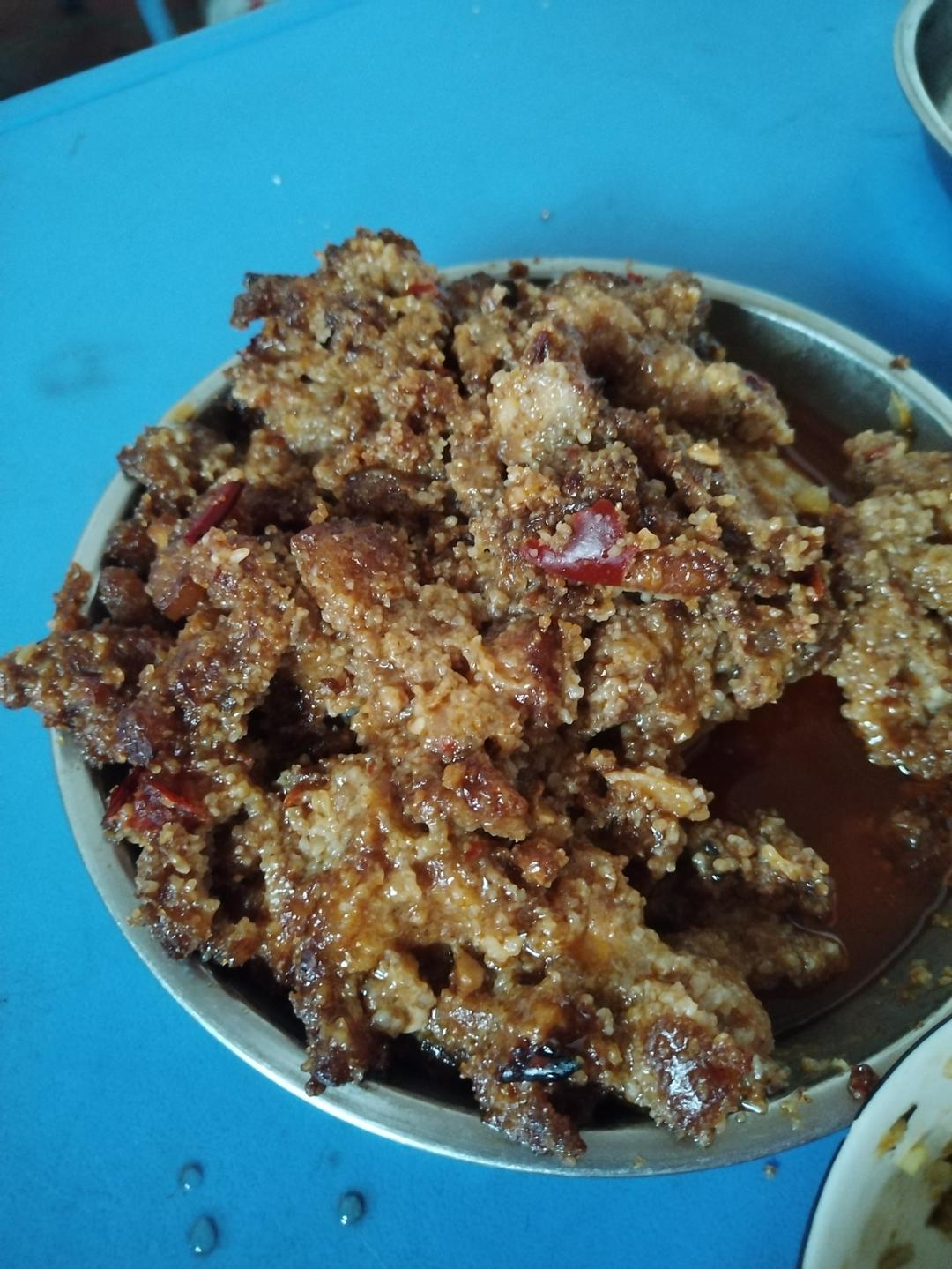 绝绝子！甩饭店几条街的粉蒸肉（粉蒸排骨）