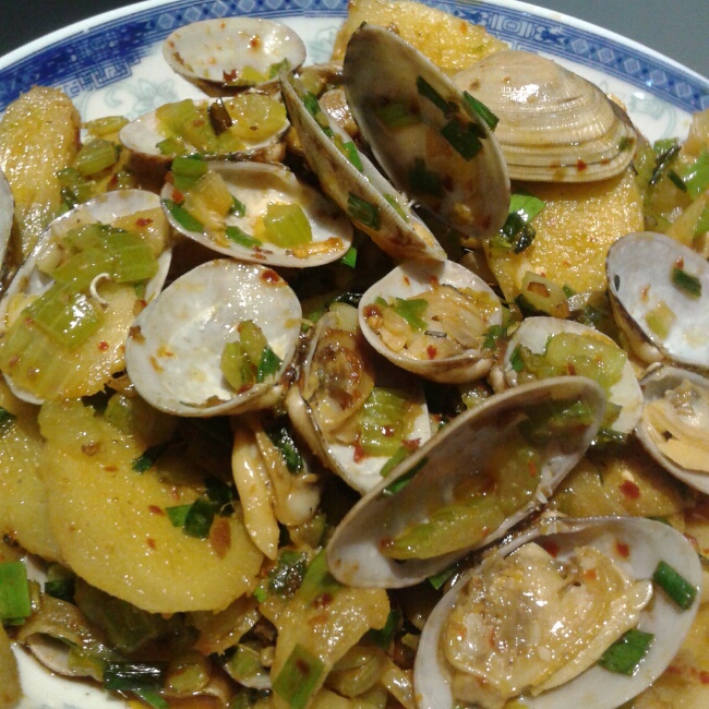 辣炒花蛤