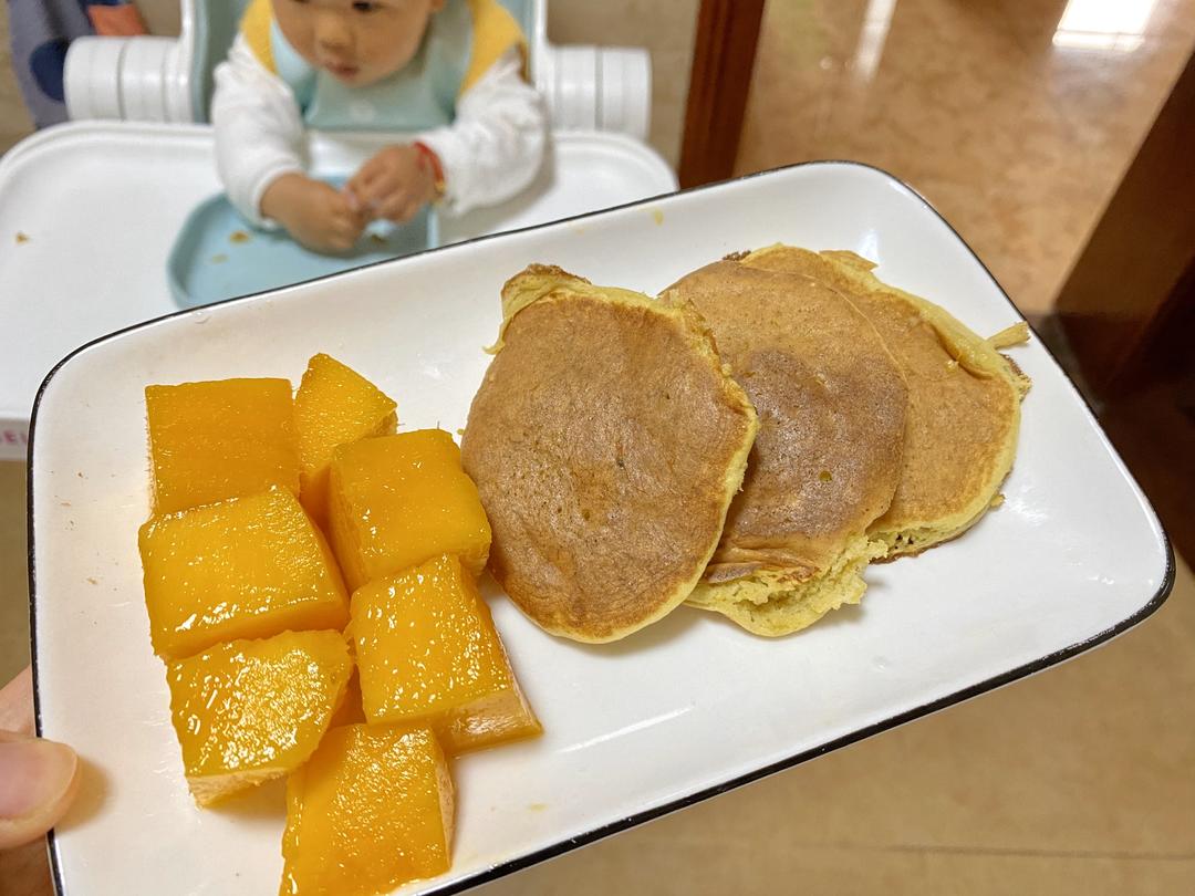 香蕉奶香松饼🥞的做法