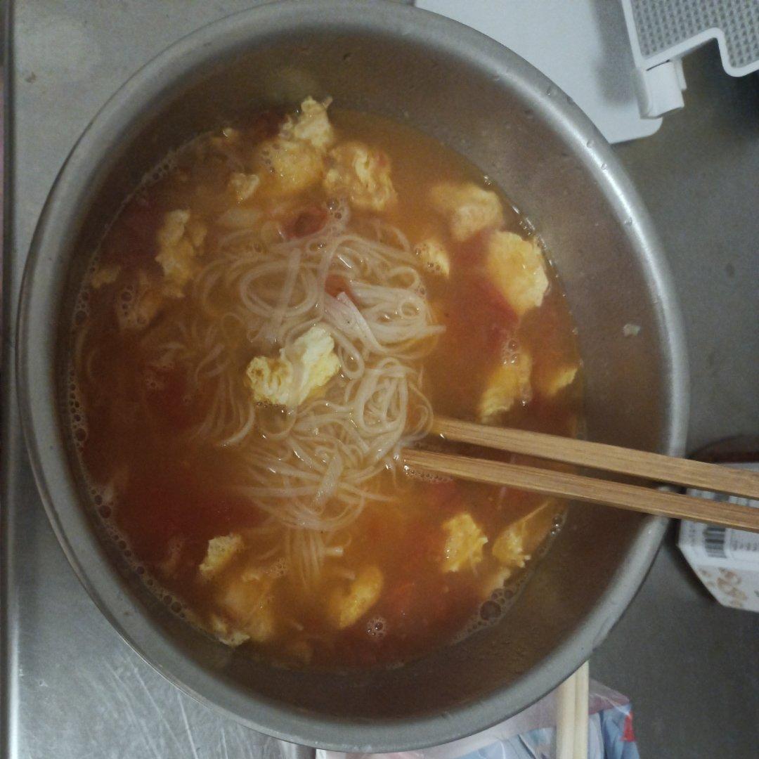 汤都要喝光的西红柿鸡蛋面