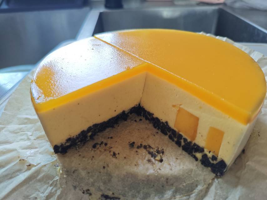 芒果慕斯6寸方子【奥利奥】