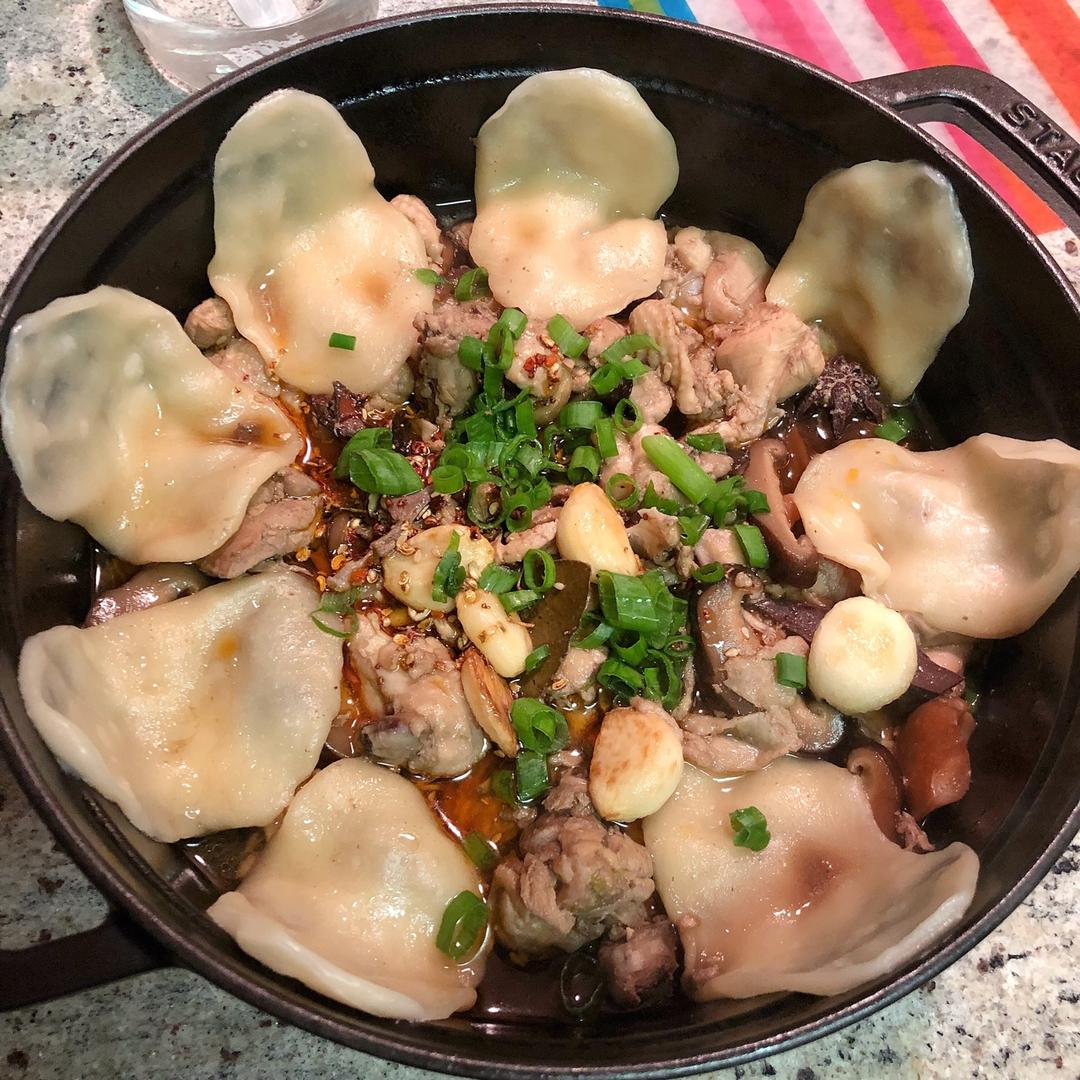 地锅鸡+自制红油【曼食慢语】