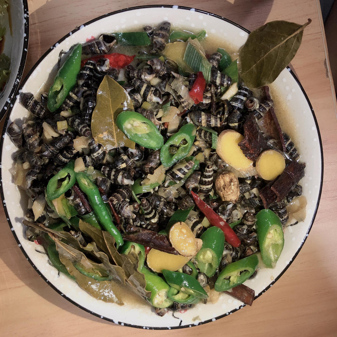 超级简单入味的香辣螺蛳