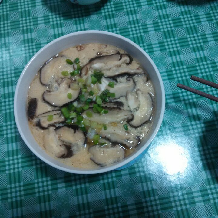 鲜香菇蒸蛋