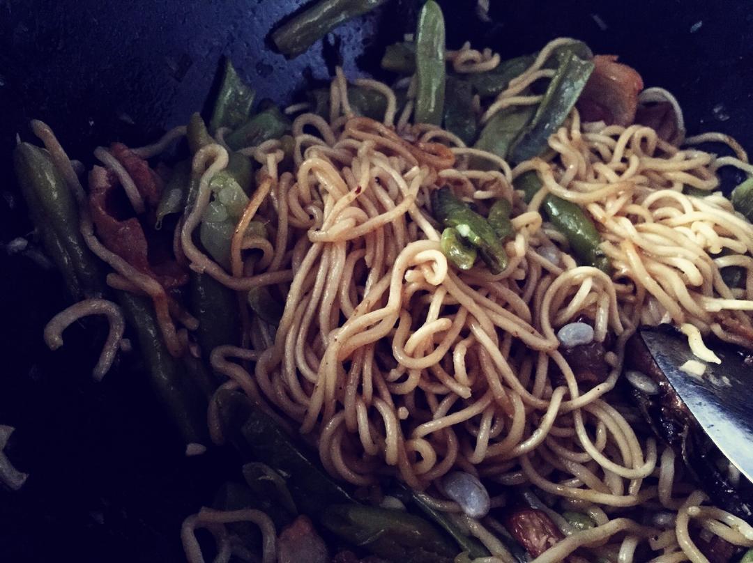 豆角焖面