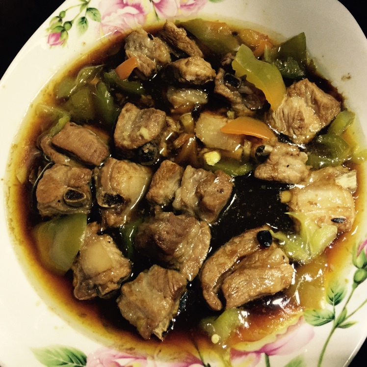 梅子酱蒸排骨