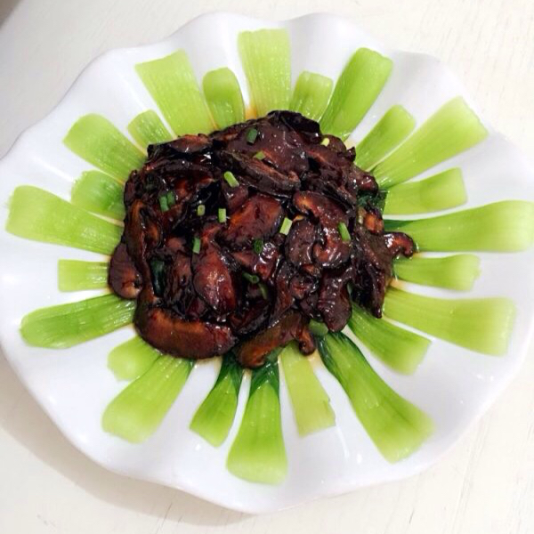 蚝油香菇油菜