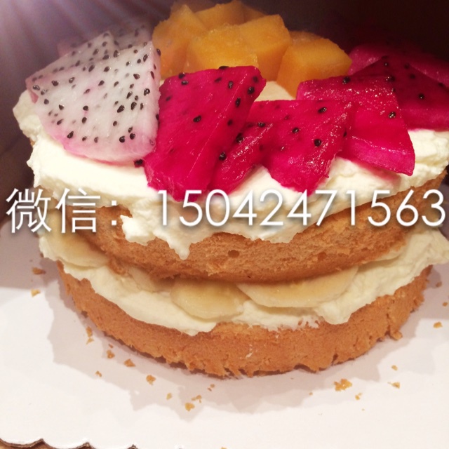 圣诞呆萌裸蛋糕