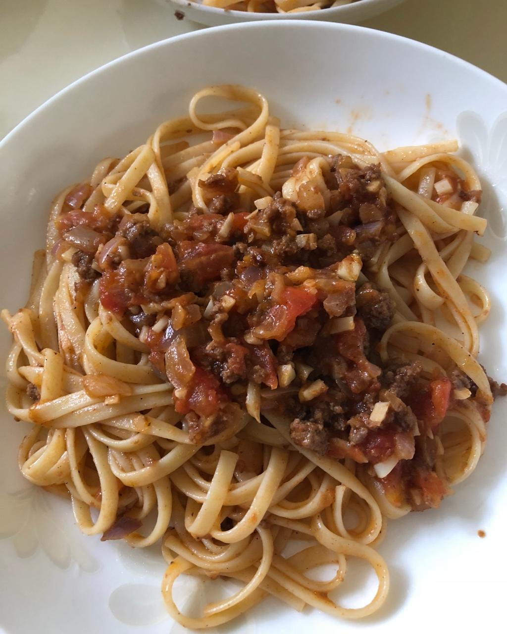 【番茄肉酱意面】