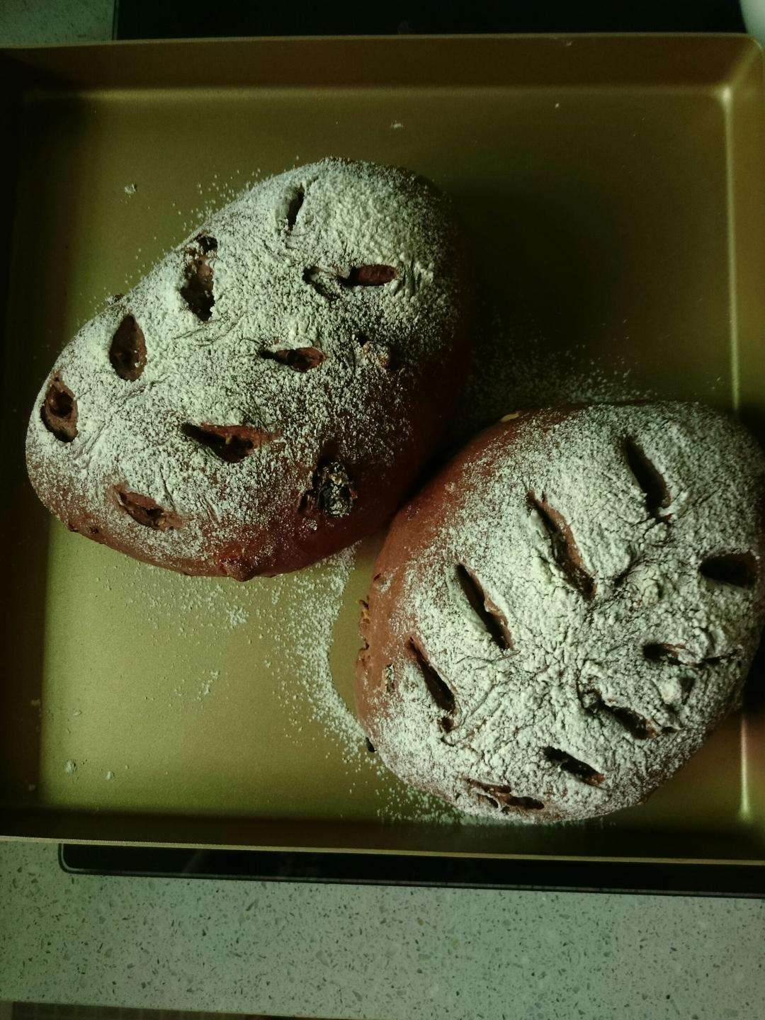 全麦核桃包～软欧包