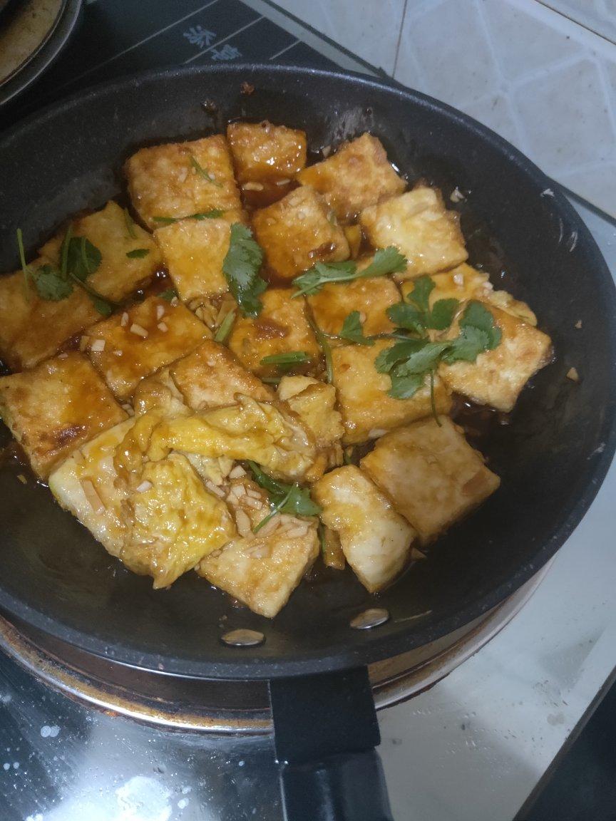 无敌好吃的香煎豆腐