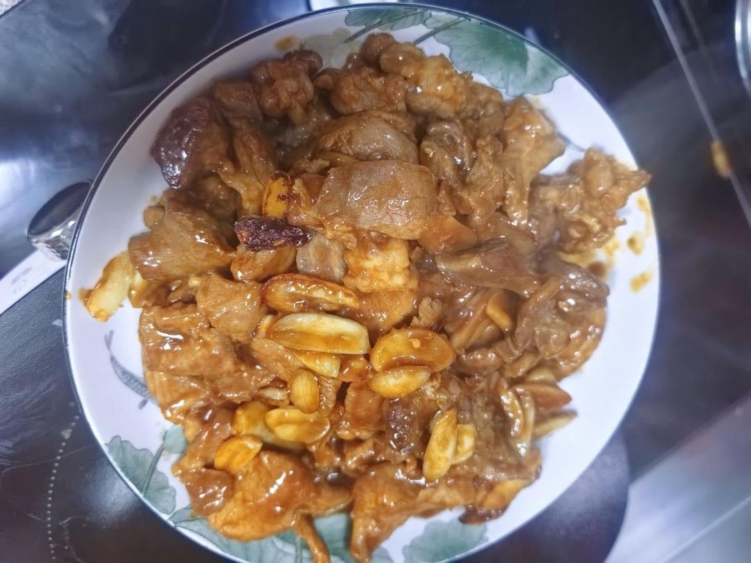 蒜爆羊肉