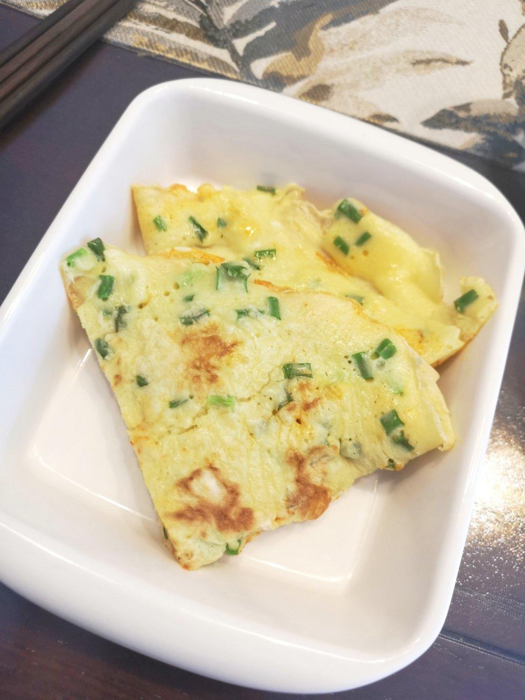 快速早餐鸡蛋葱花饼