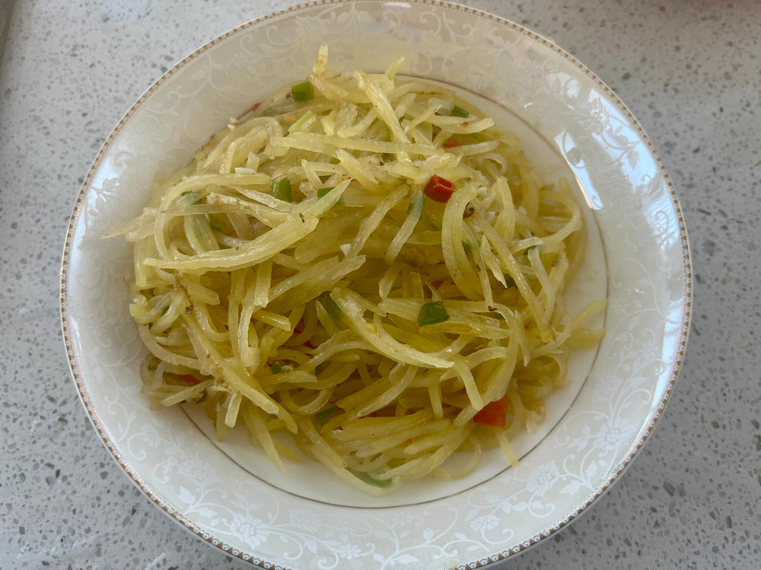 醋溜土豆丝