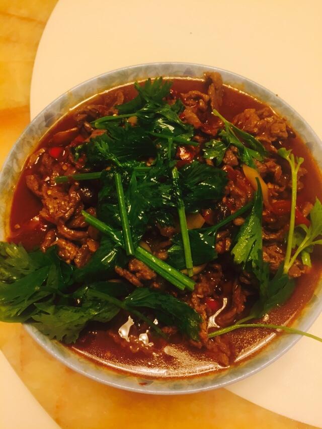 张亮追妻神器----水煮牛肉