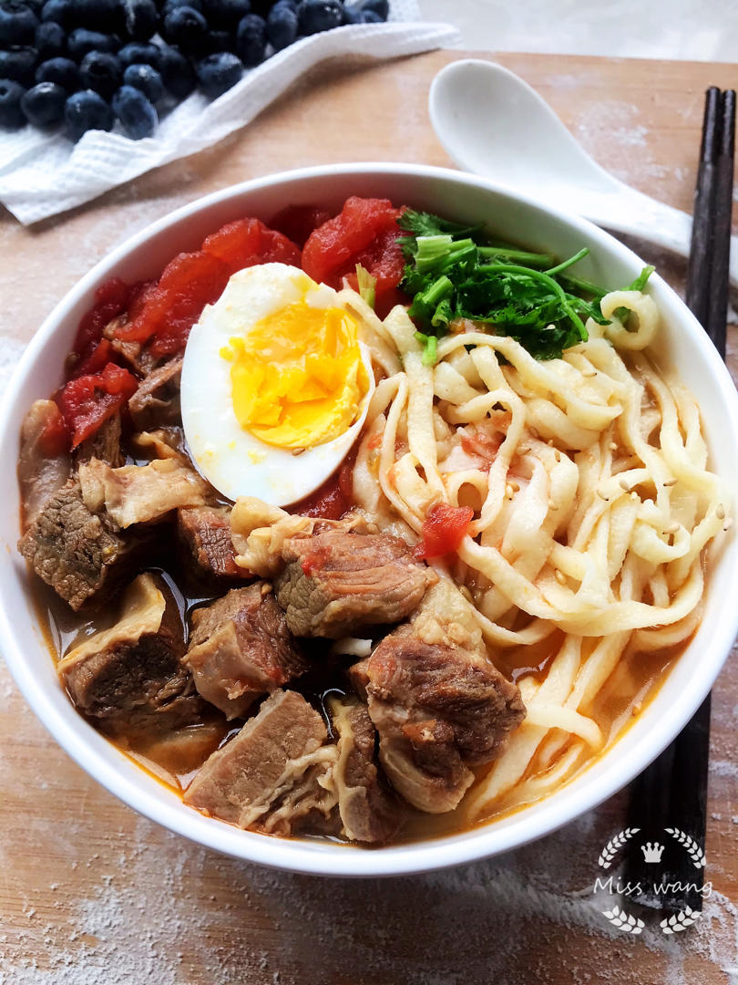 茄汁牛肉面