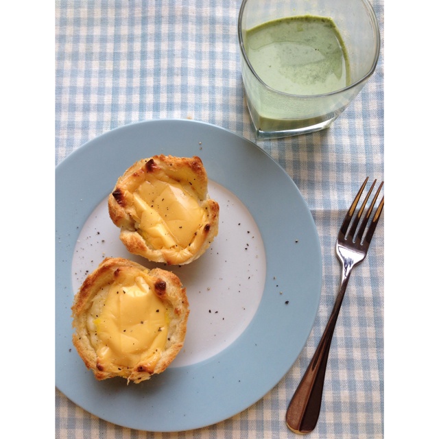 【Rachel khoo】热三明治马芬（Croque Madame Muffins）