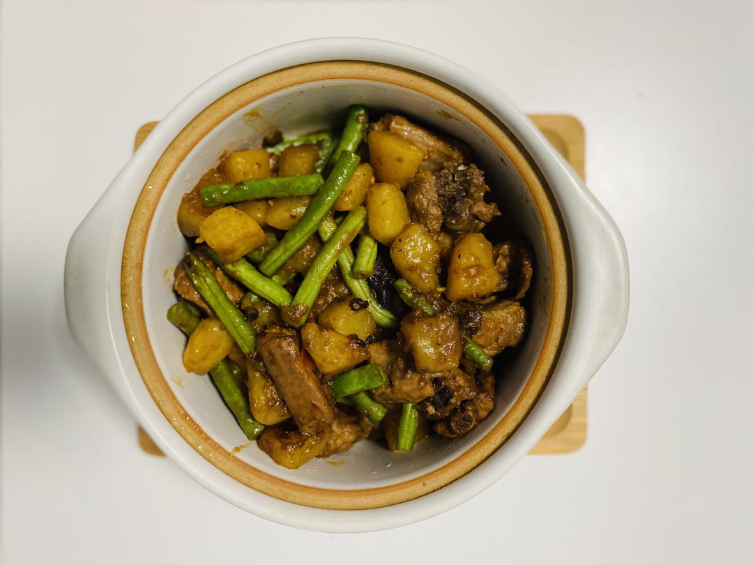 土豆炖排骨