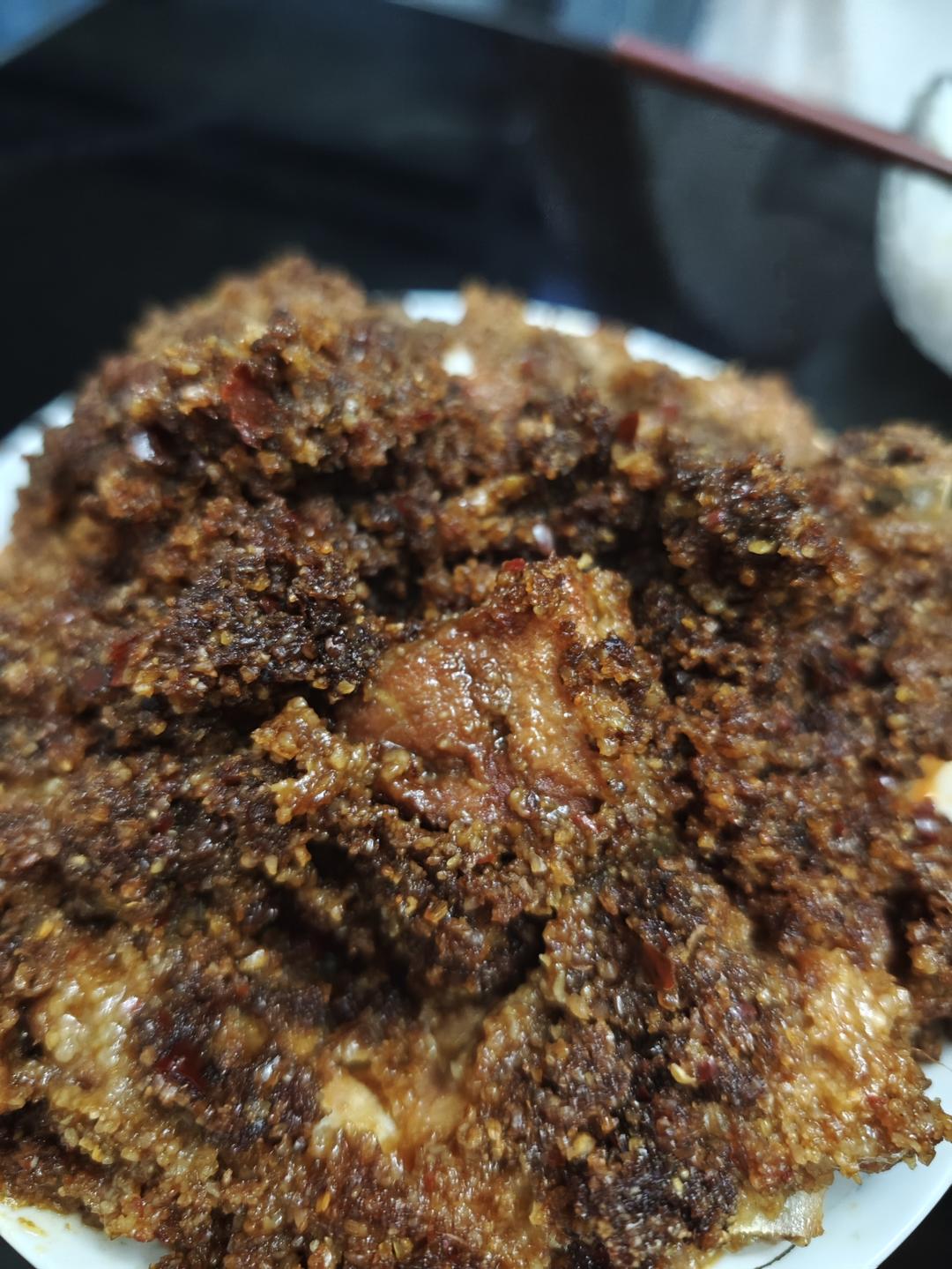 绝绝子！甩饭店几条街的粉蒸肉（粉蒸排骨）
