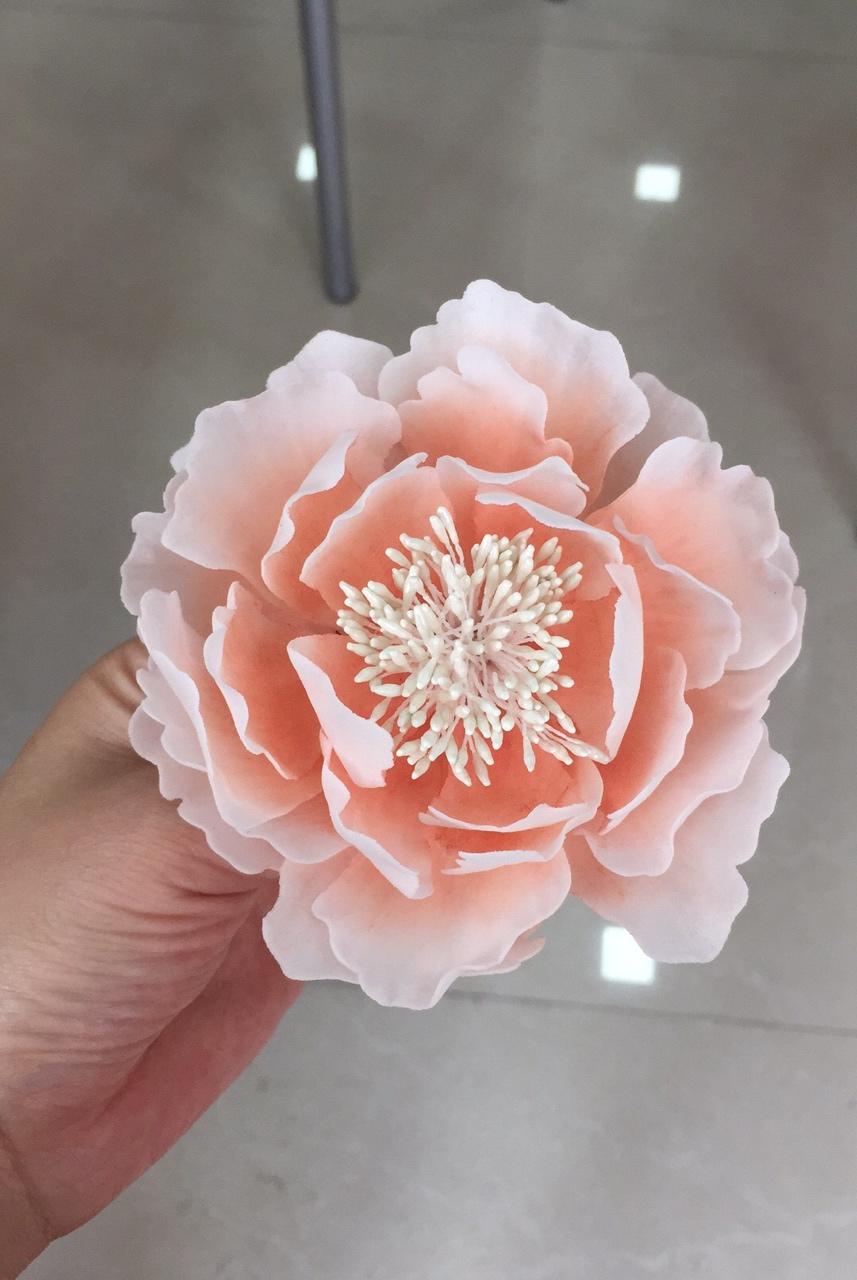 给宝宝做好吃吃做的翻糖牡丹花