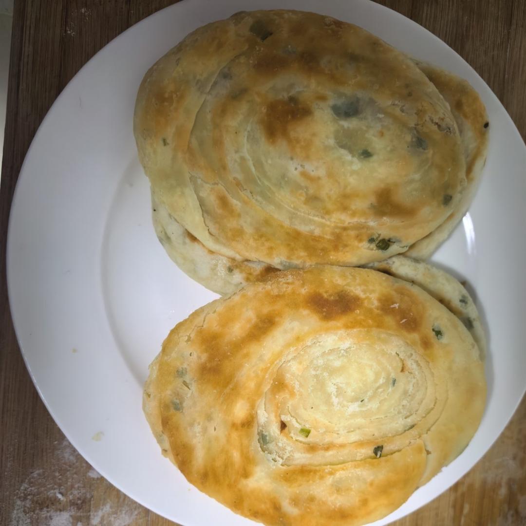 发面葱油酥饼