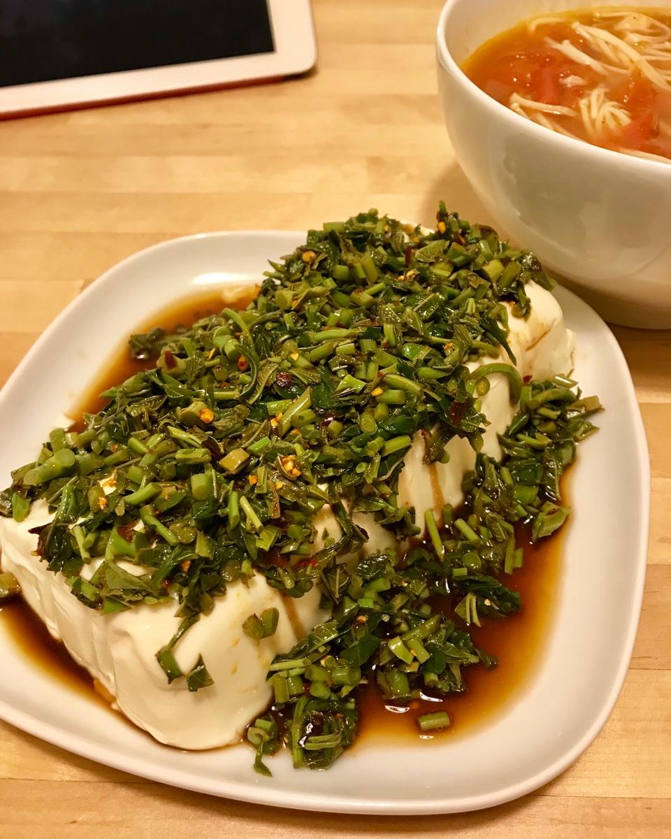 香椿拌豆腐