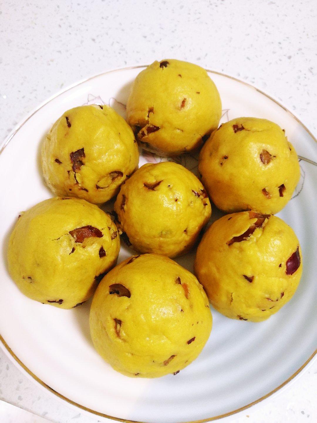 红枣玉米面窝窝头