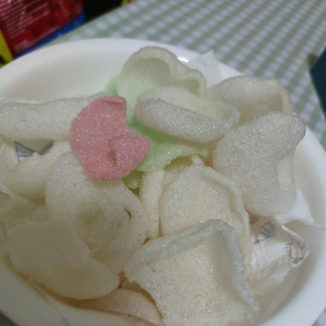 节日零食～炸虾片