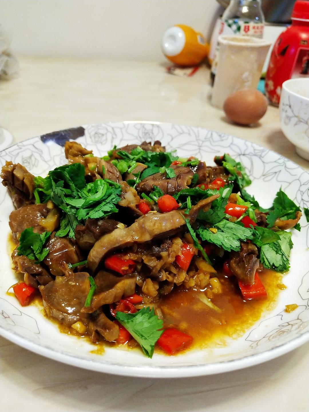小米椒爆鸡胗