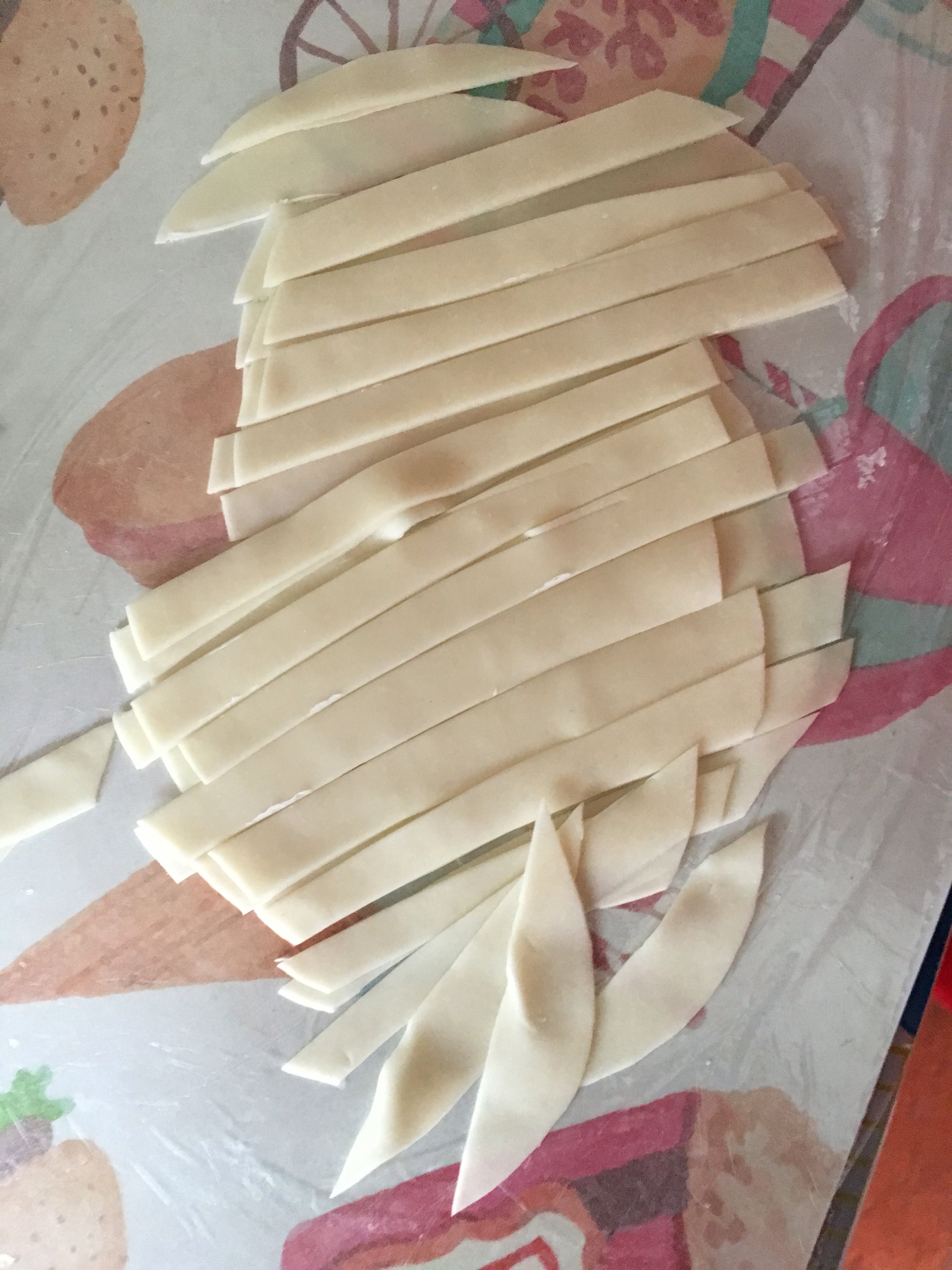 饺子皮版手擀面的做法 步骤2