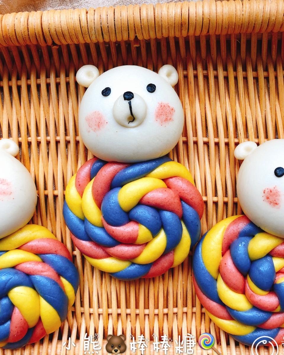 可爱造型馒头 梦幻棒棒糖🍭请你吃要嘛😚