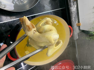 【0463】葱油鸡（含切鸡的方法）  <302小厨房>的做法 步骤24
