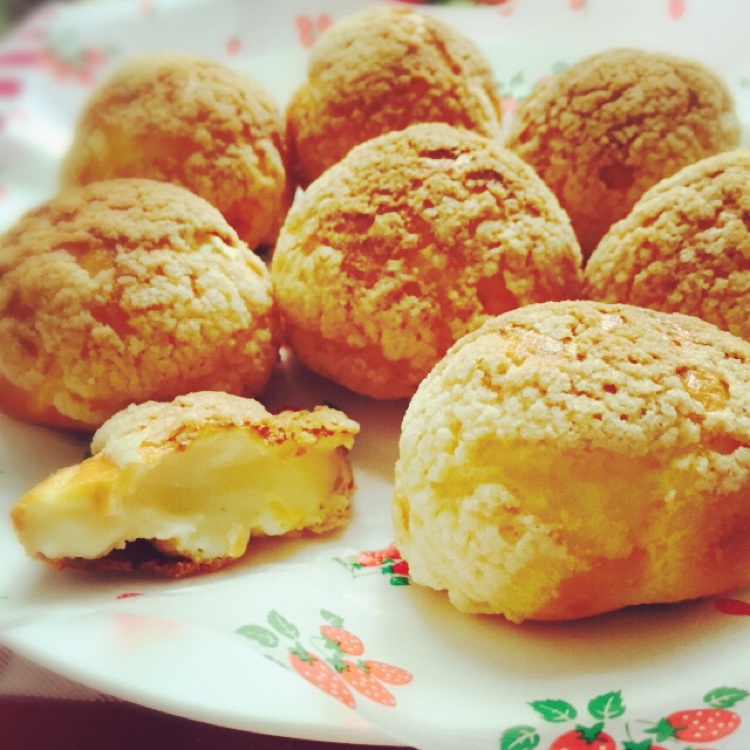 十分美味的酥皮泡芙