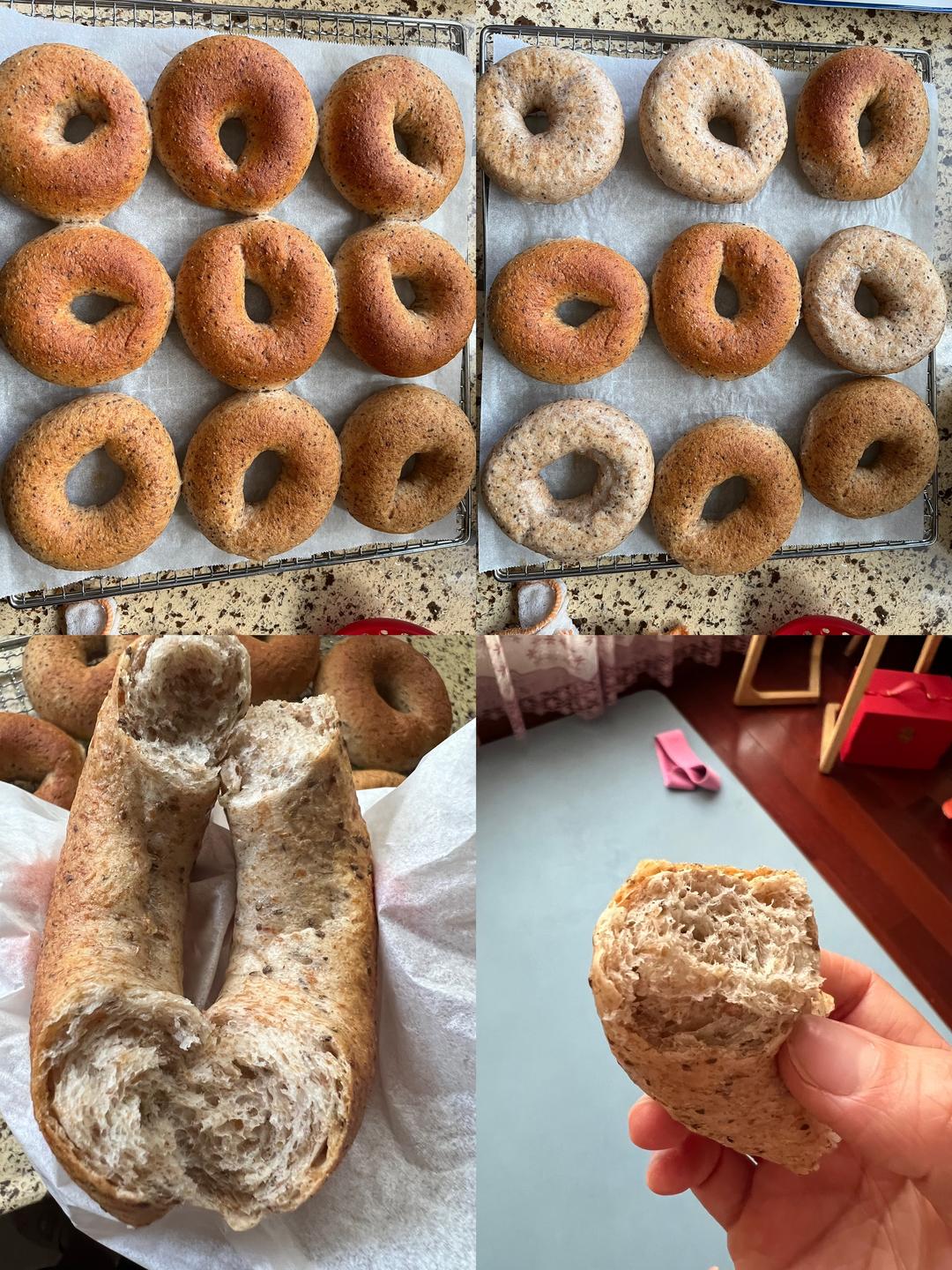 奇亚籽无油低糖贝果（波兰种）