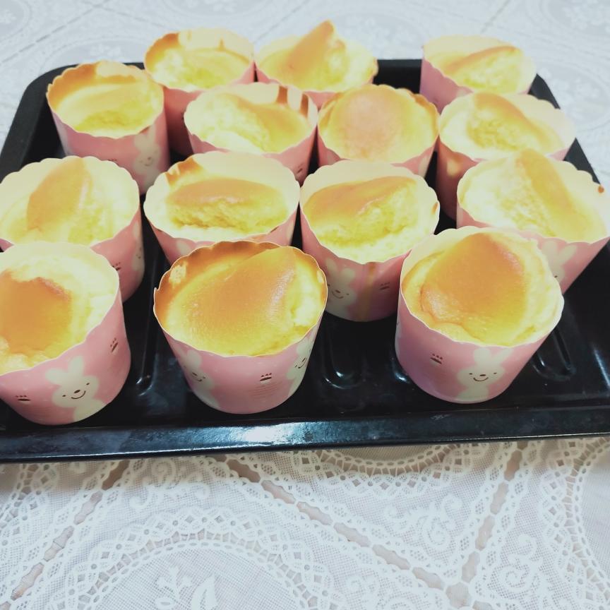 棉花纸杯蛋糕（百分百成功）
