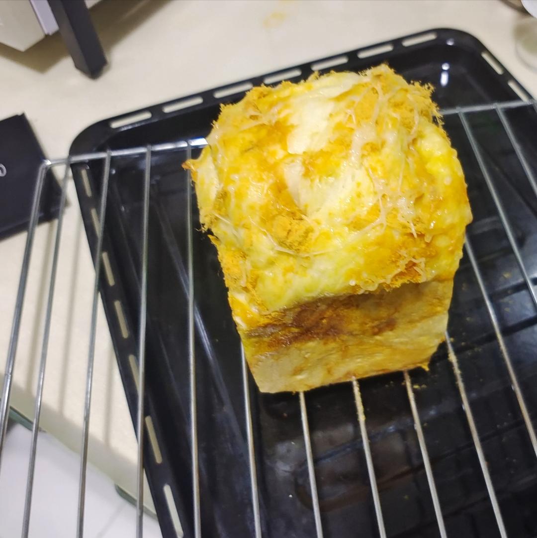 咸香松软～保姆级教程‼️葱香肉松手撕吐司