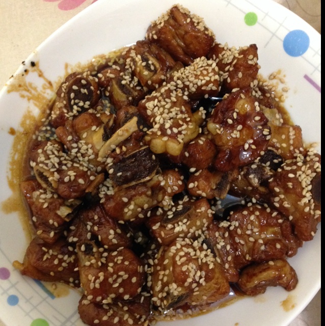 懒人版糖醋排骨