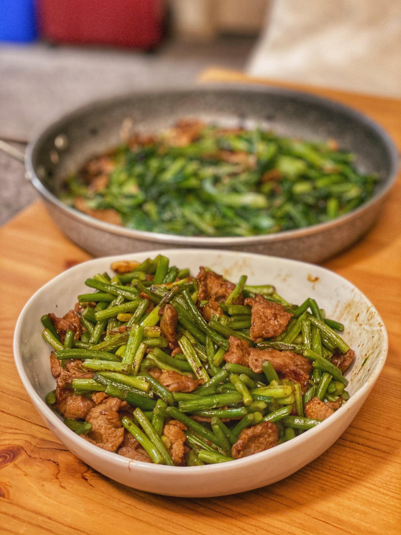 蒜薹炒肉