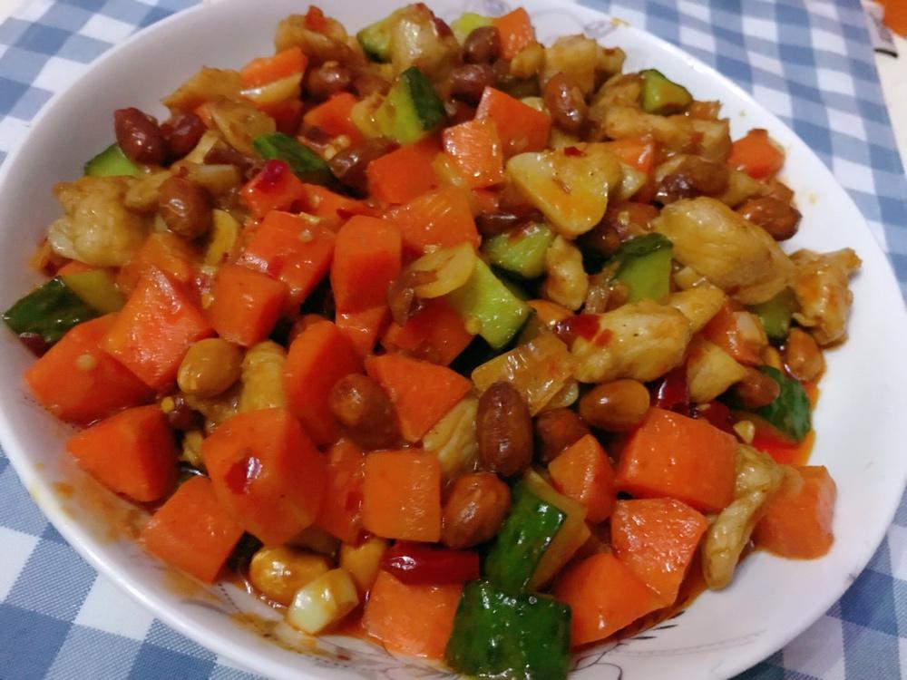宫保鸡丁（家常做法）