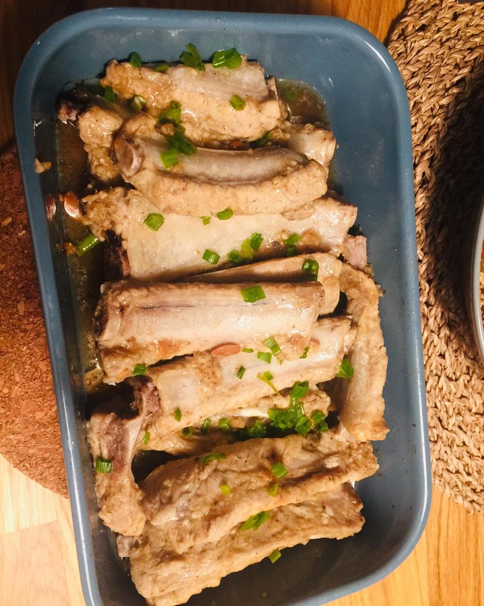 黄豆酱蒸排骨