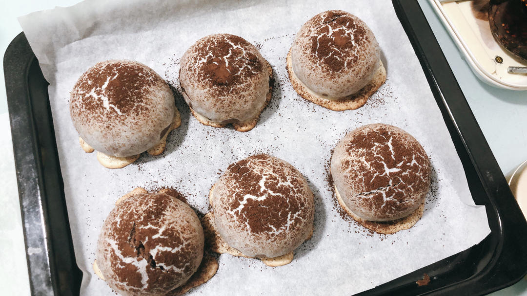 蘑菇云巧克力面包