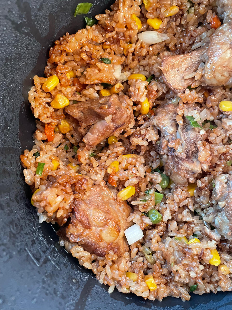 电饭锅排骨土豆焖饭