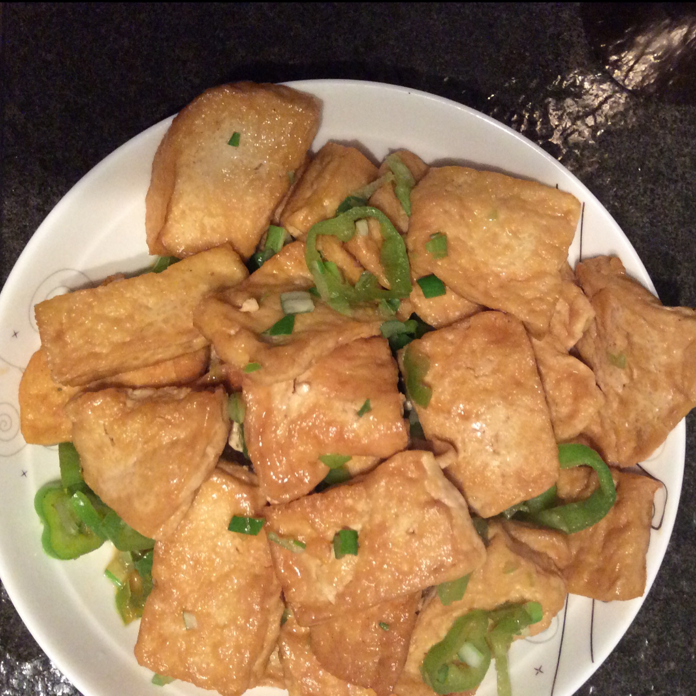 家常煎豆腐
