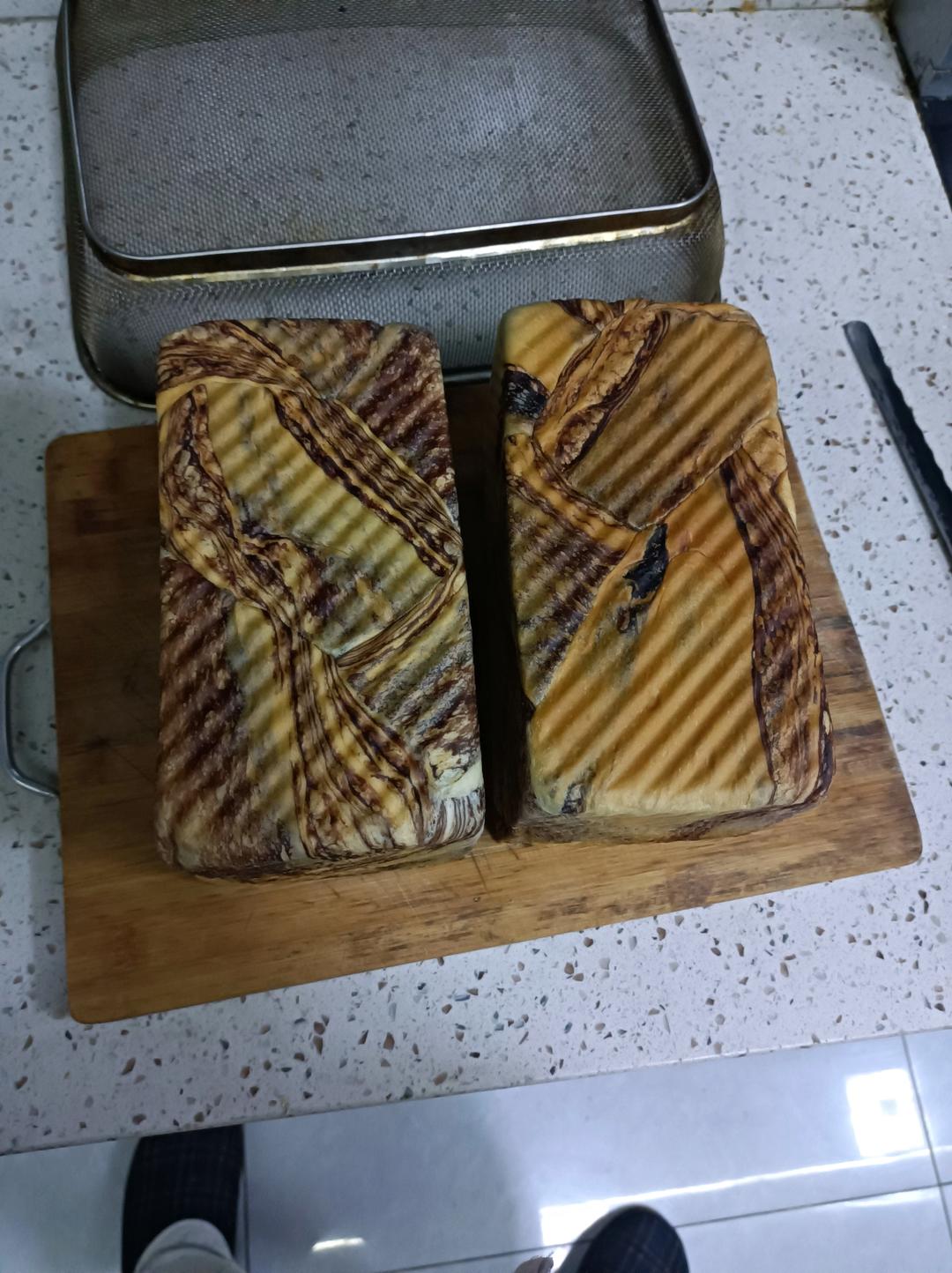 小美一发大理石纹吐司