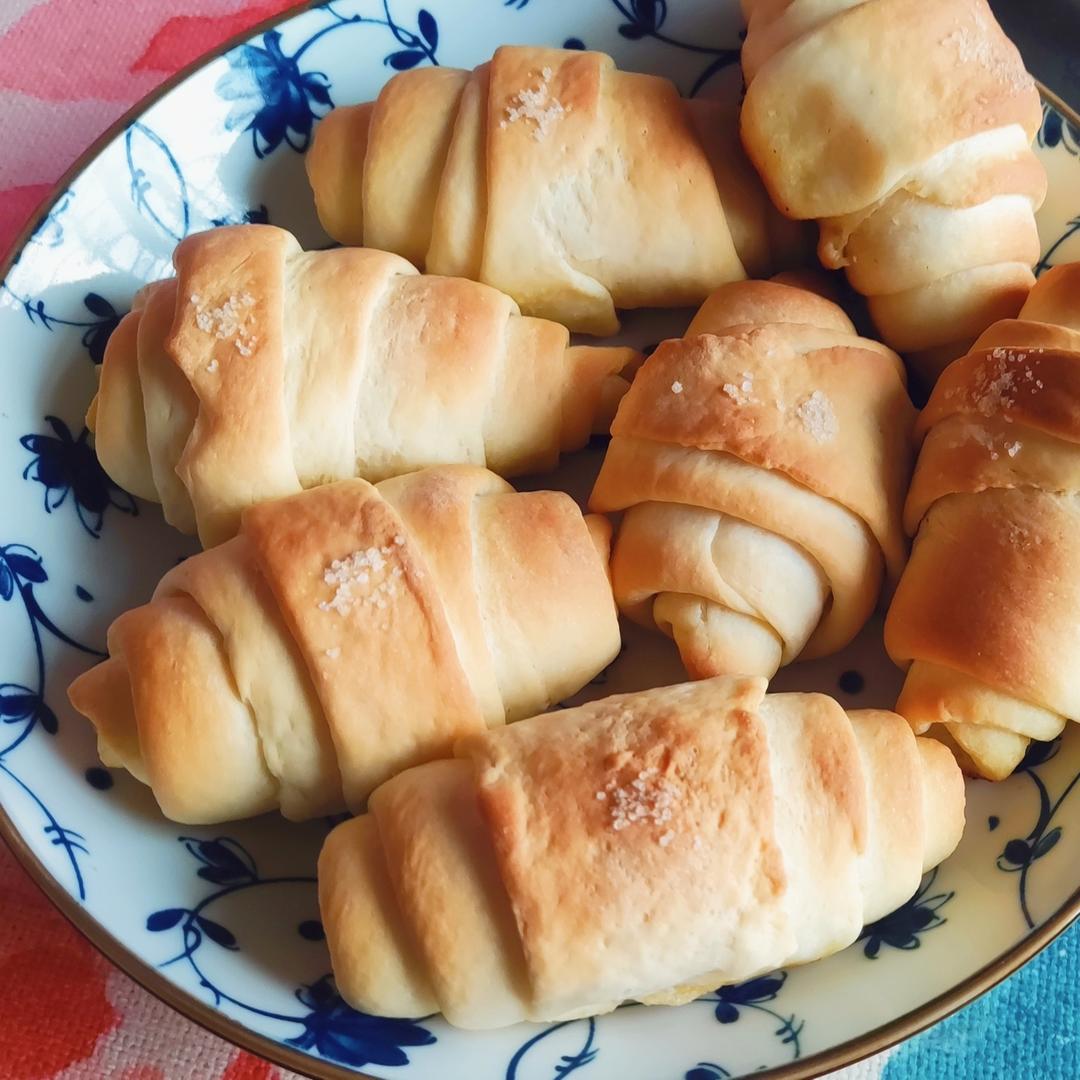 免手套膜❗️人气🔥日式盐面包｜盐可颂｜海盐卷